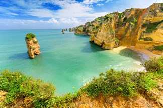 Beach in Algarve Portugal