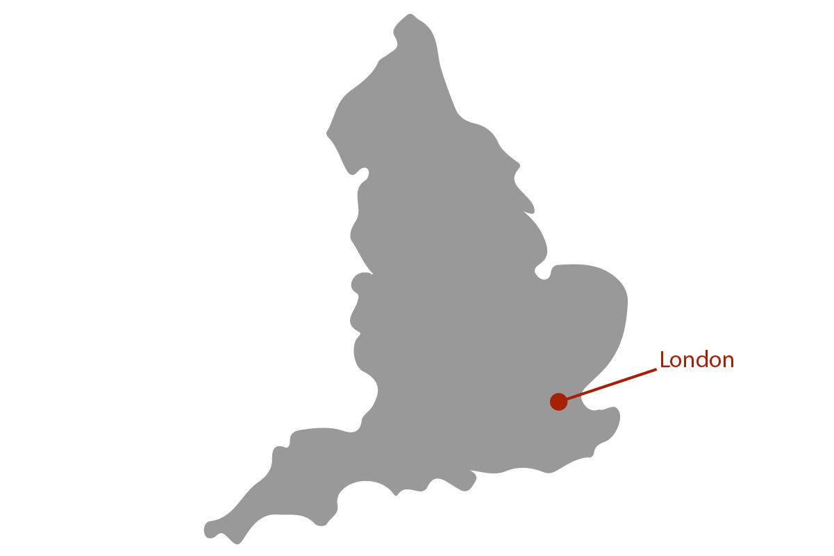 England Travel Insurance Map